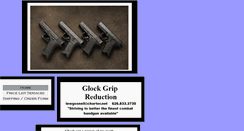 Desktop Screenshot of glockgripreduction.com