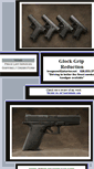 Mobile Screenshot of glockgripreduction.com